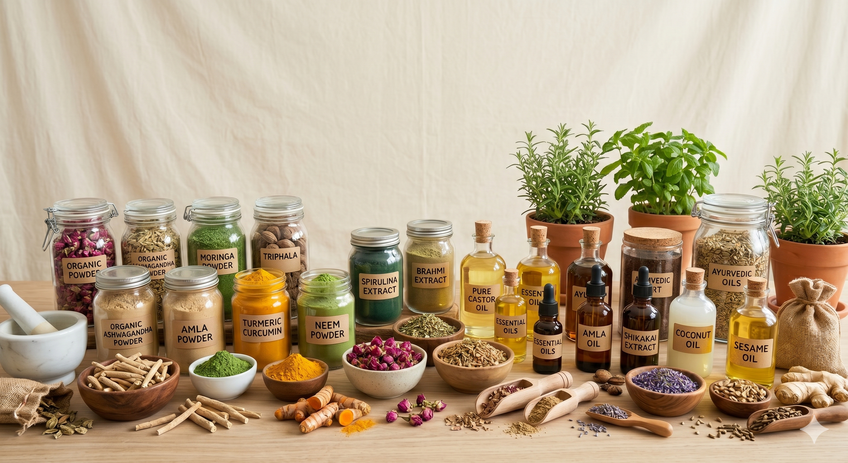Herbal and Botanical Materials export from India